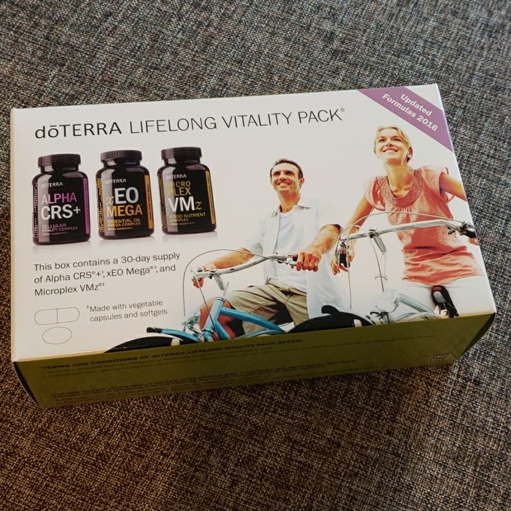 Doterra Life Long Vitality Pack 30 Day Supply